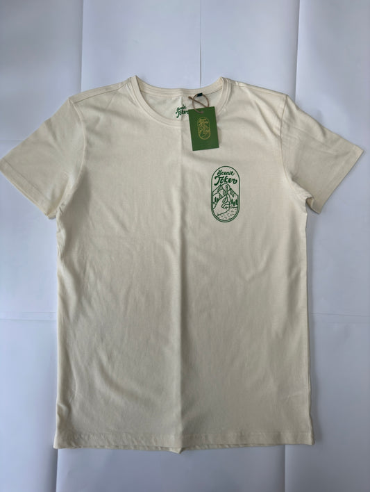 Scenictoker off white organic t-shirt