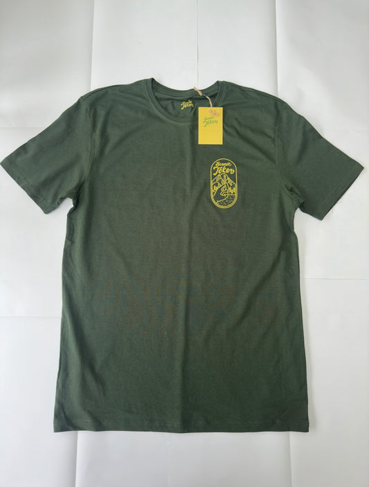 Scenictoker green organic t-shirt